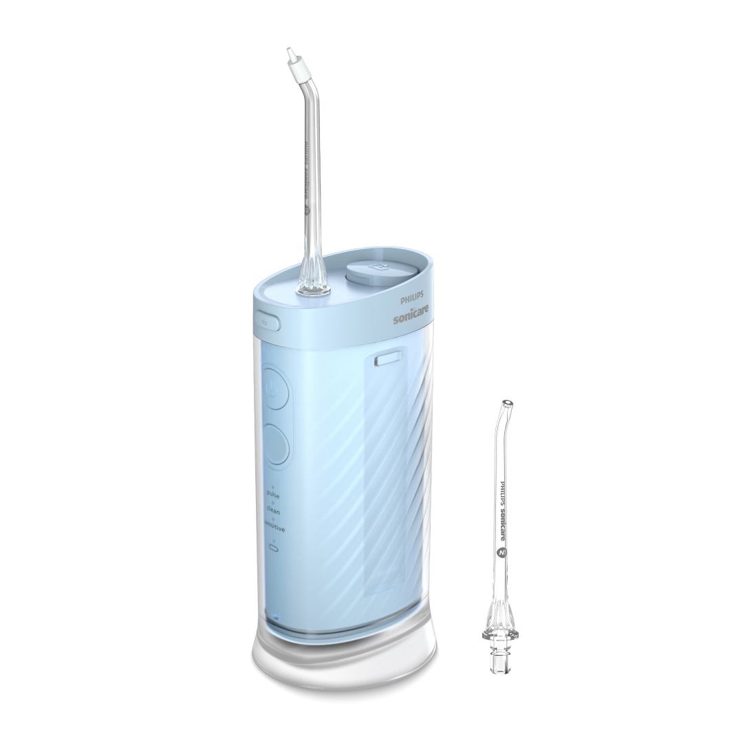 Іригатор PHILIPS Sonicare Compact Flosser 1000 HX3333/24 блакитний, 1 шт